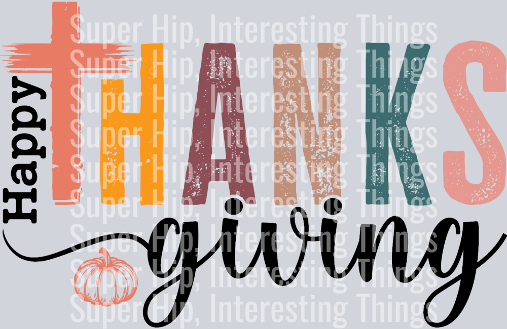 Happy Thanksgiving Cross 1