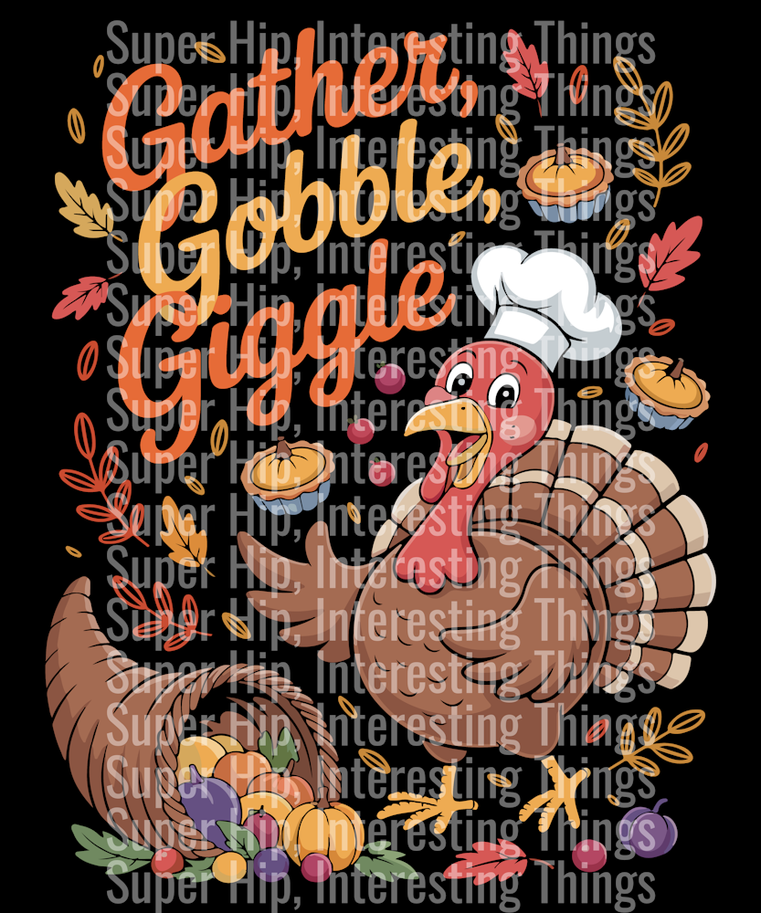 Gather Gobble Giggle Thanksgiving Shirt