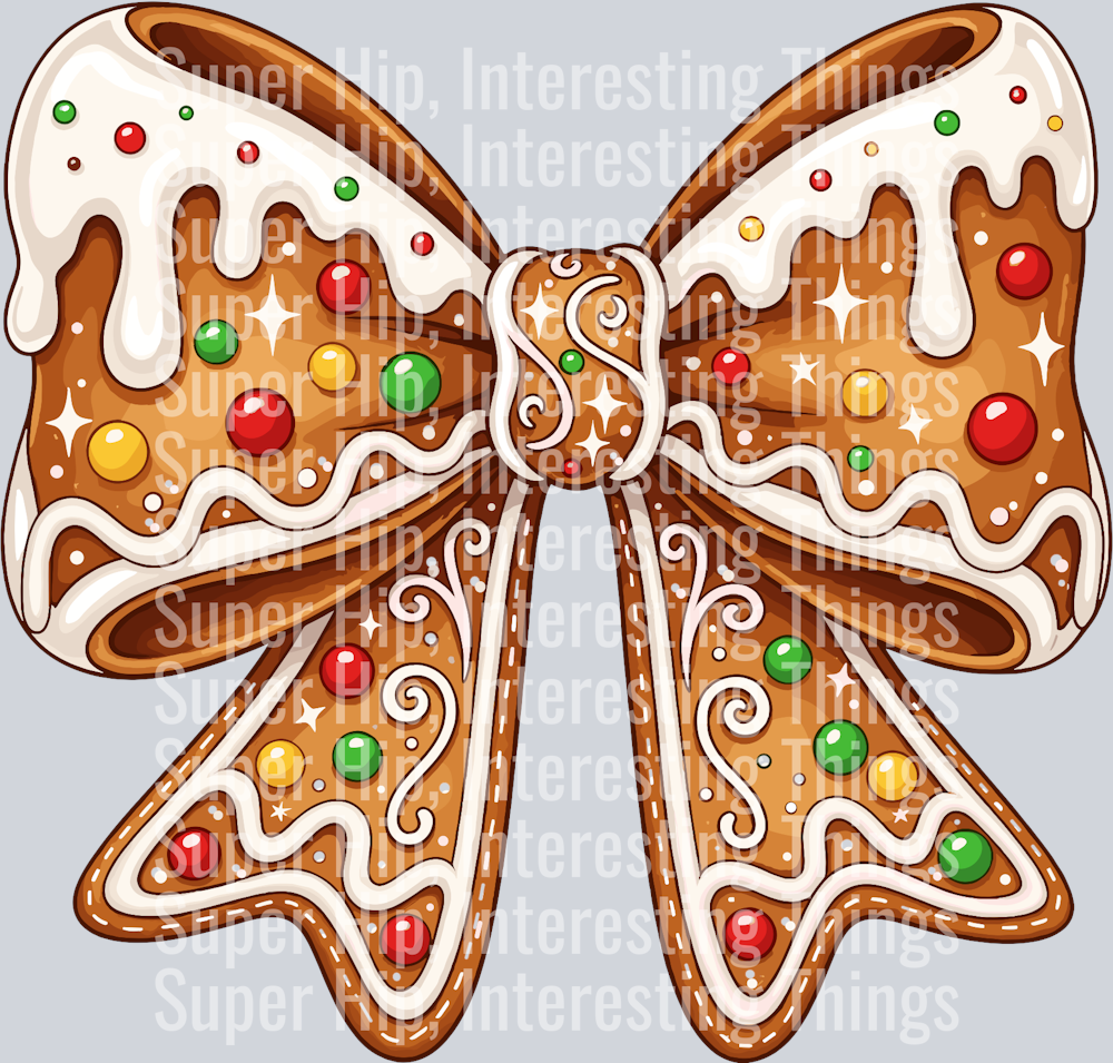 Gingerbread Coquette Bow