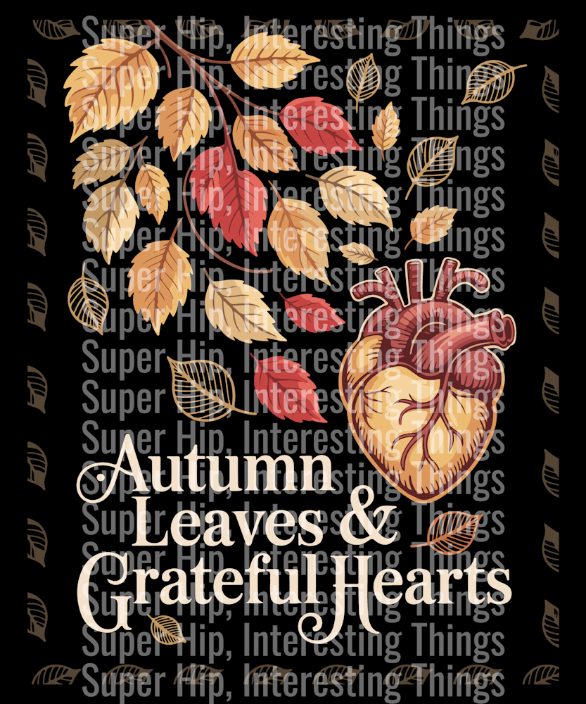 Autumn Leaves & Grateful Hearts T-Shirt