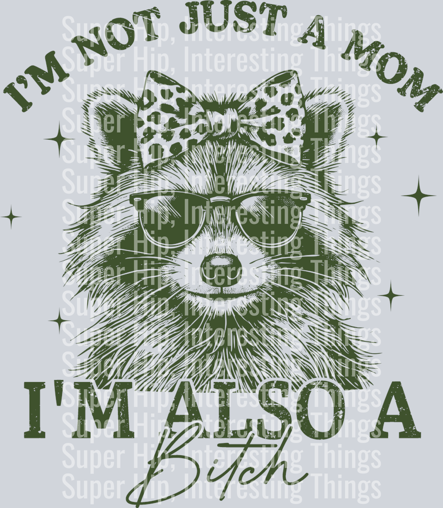 I'm not just a mom (green)