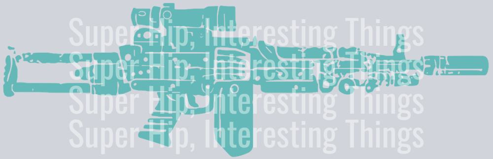 Hoodrat White and Teal Pocket