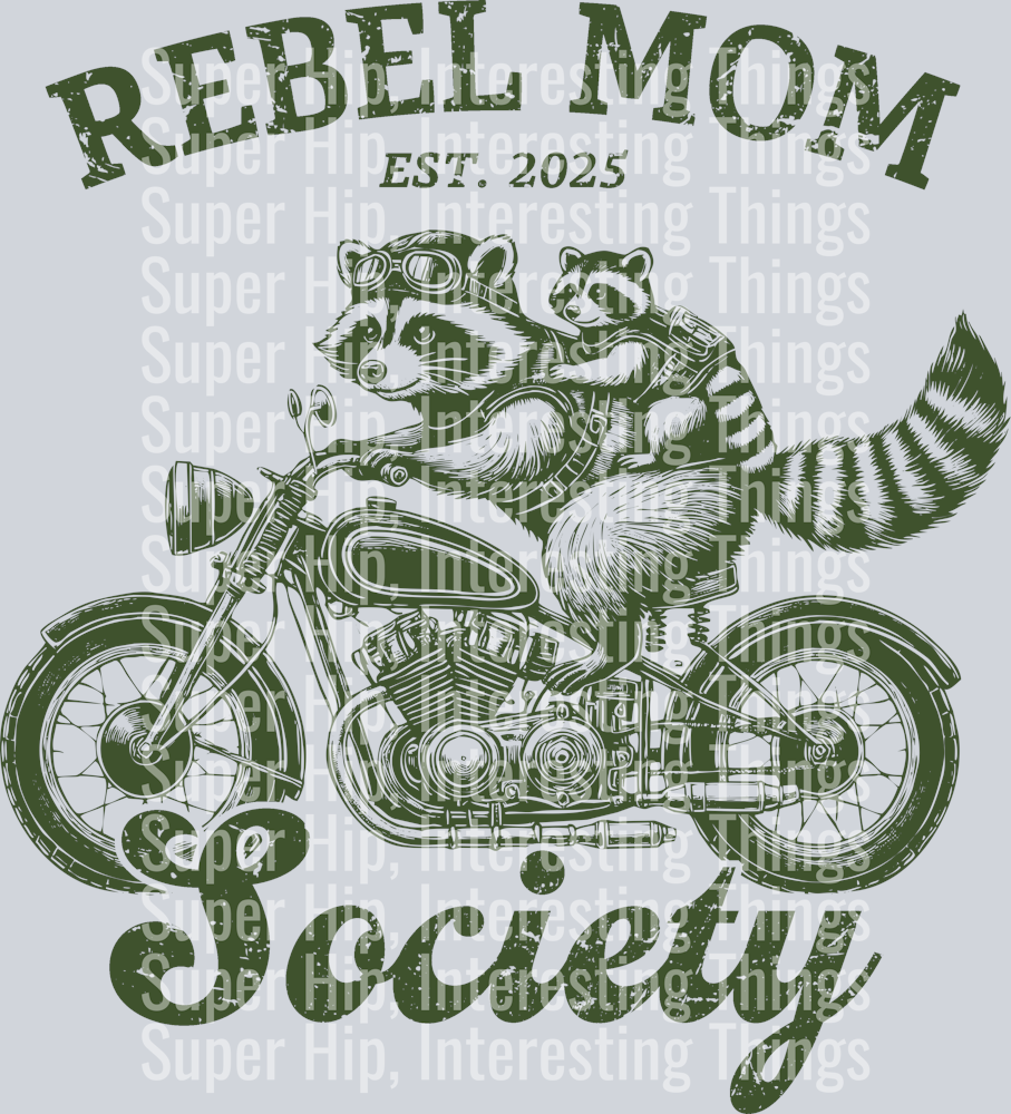 Rebel Mom Society (green)