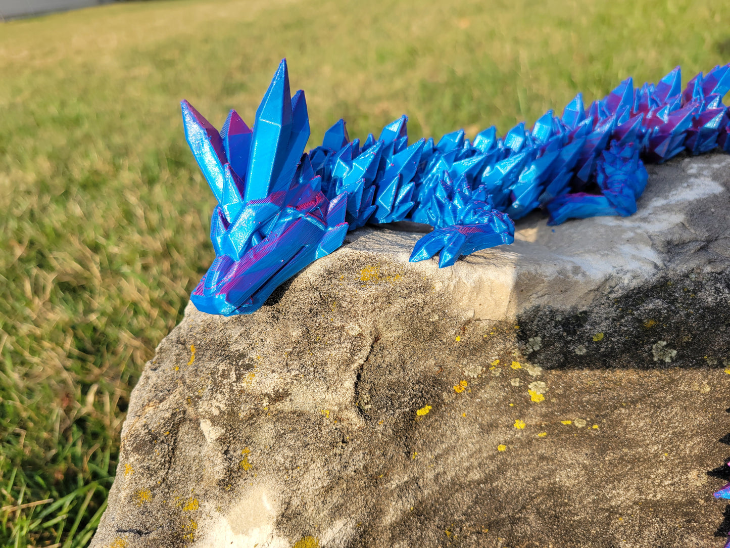 3D Printed Crystal Dragons