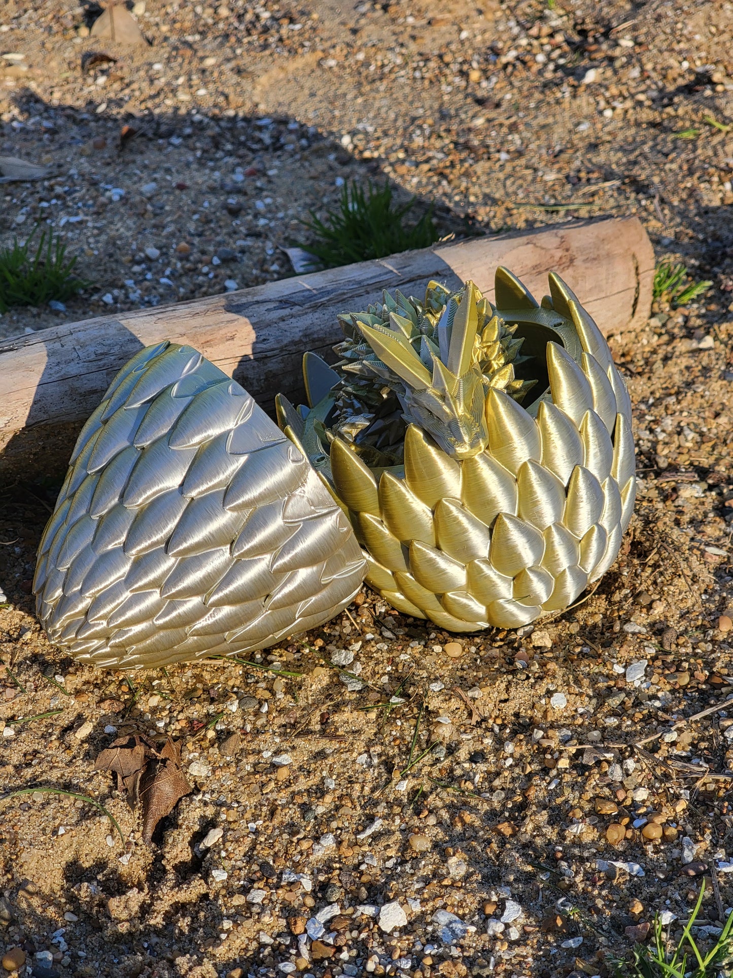 3D Printed Crystal Dragons and Egg!!