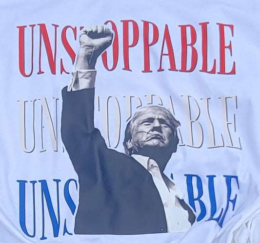 Unstoppable Trump Iconic Fist Pump