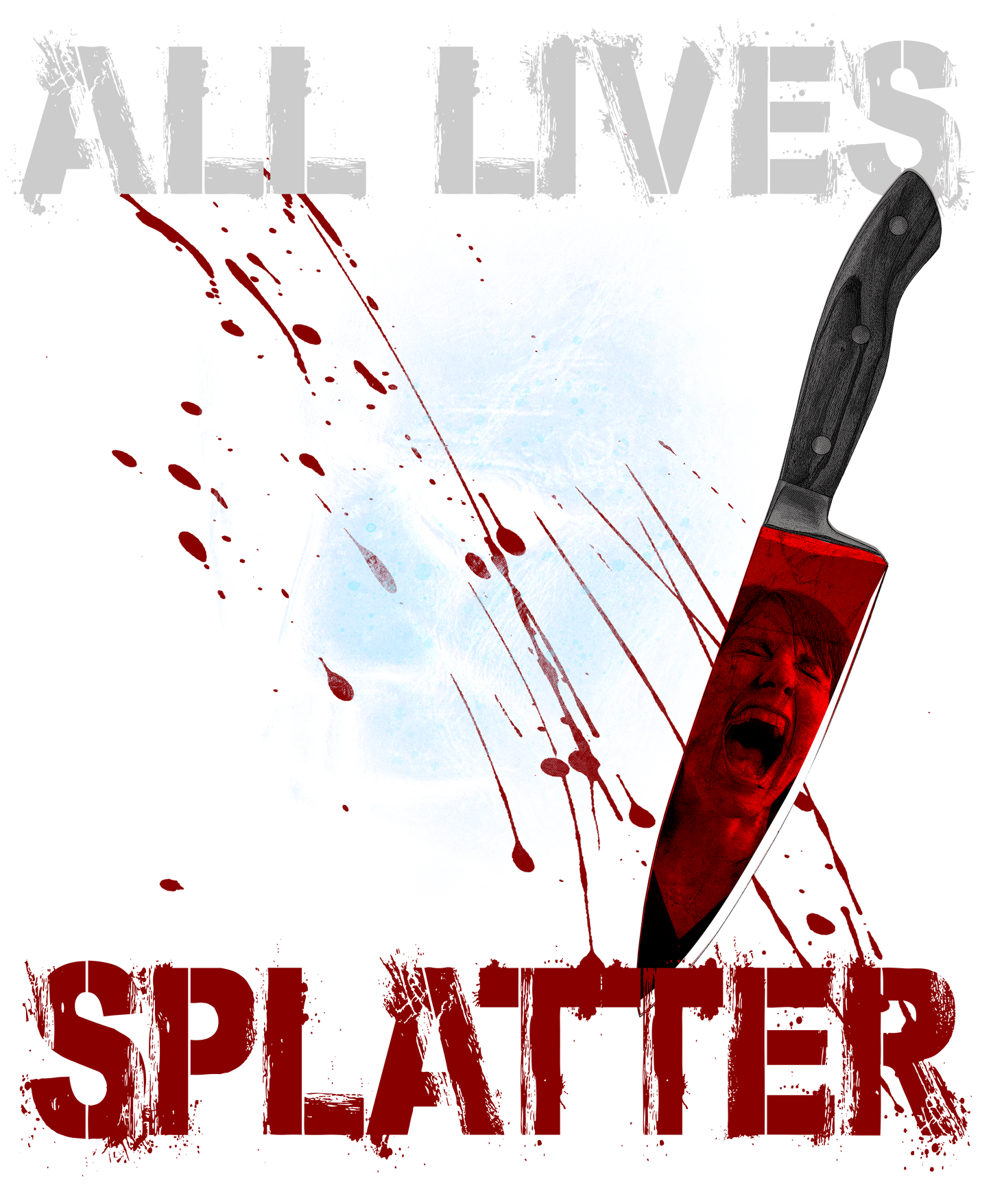 All Lives Splatter DTF Transfer