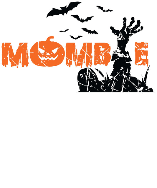 Mombie, Zombie Mom, DTF Transfer