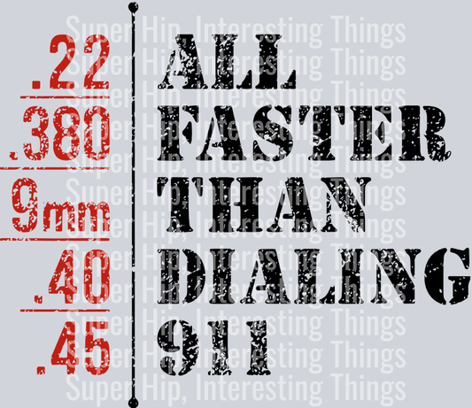 All Faster Distressed