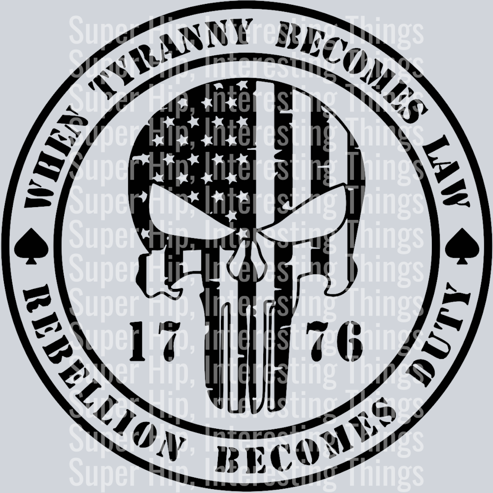Destroy Tyranny Circle Spade