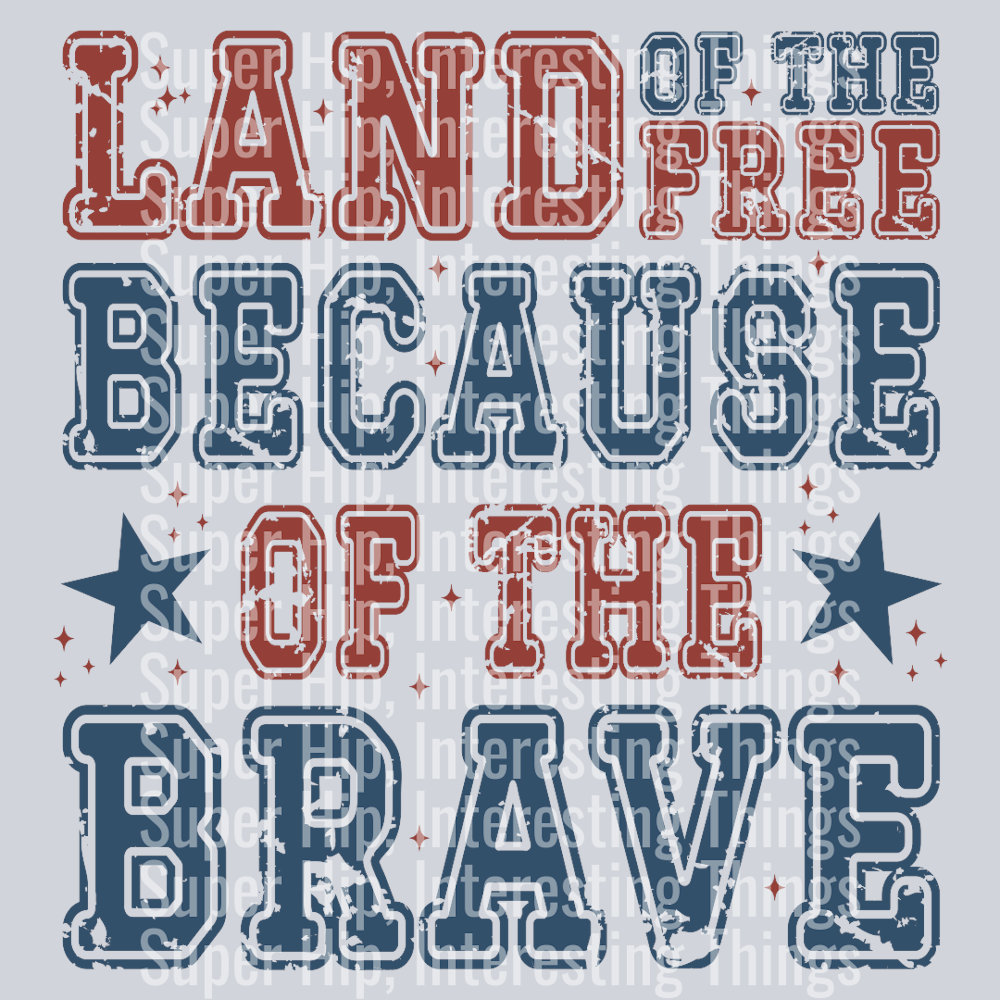 America Land Of Free - SVG