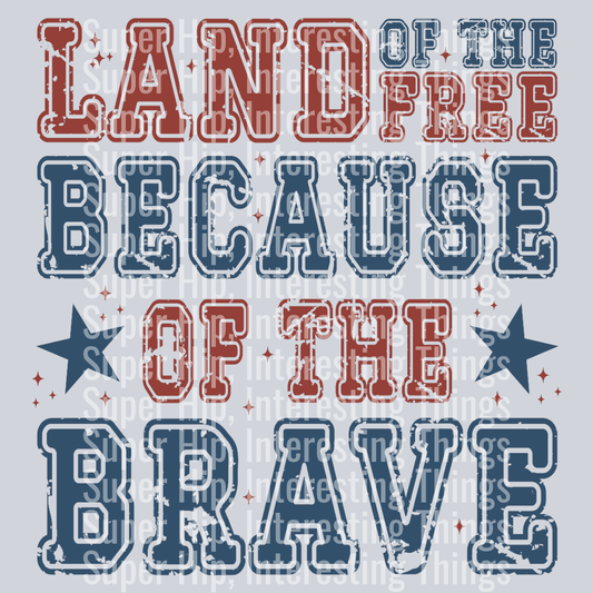 America Land Of Free - SVG
