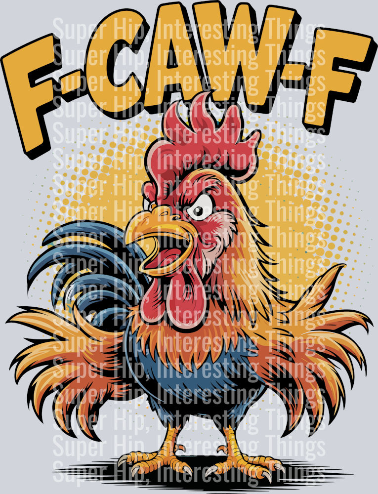 F-Caw-F Funny Humor T-Shirt Design (20)