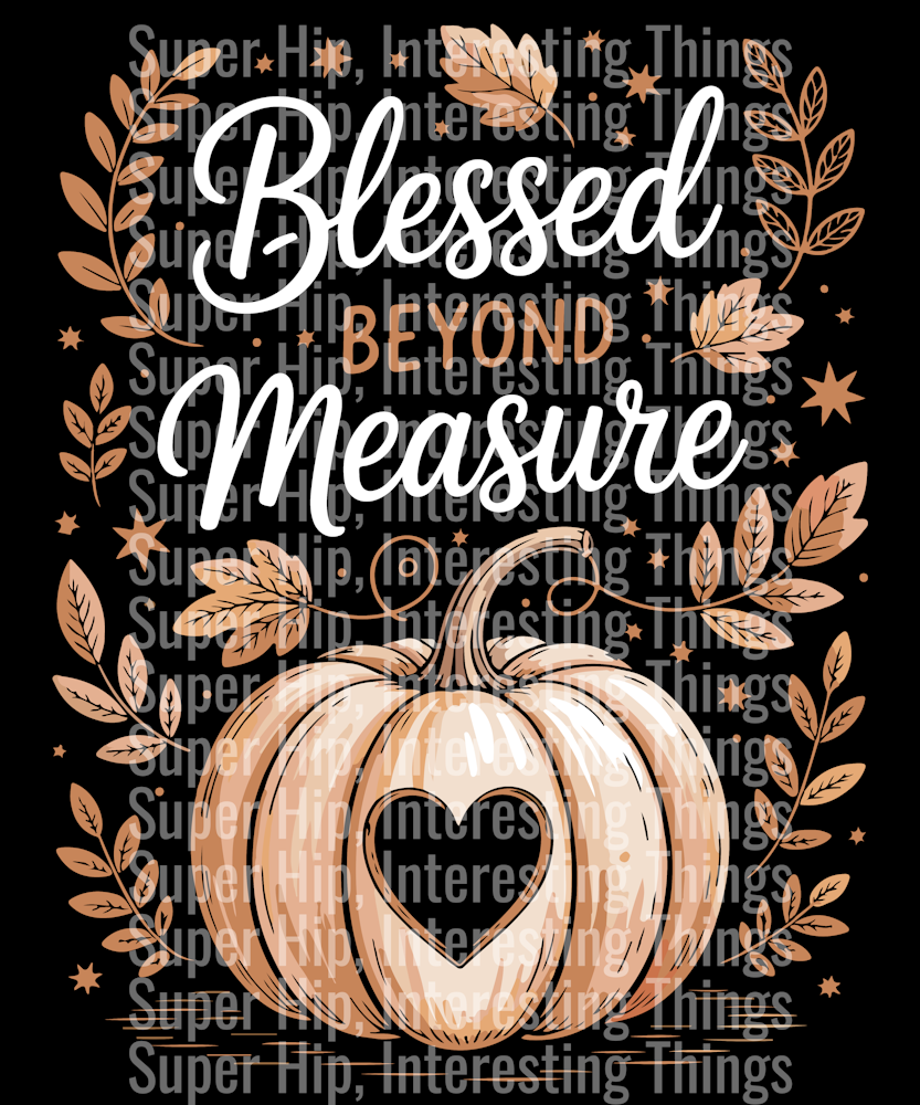 Blessed Beyond Measure Thanksgiving Tee