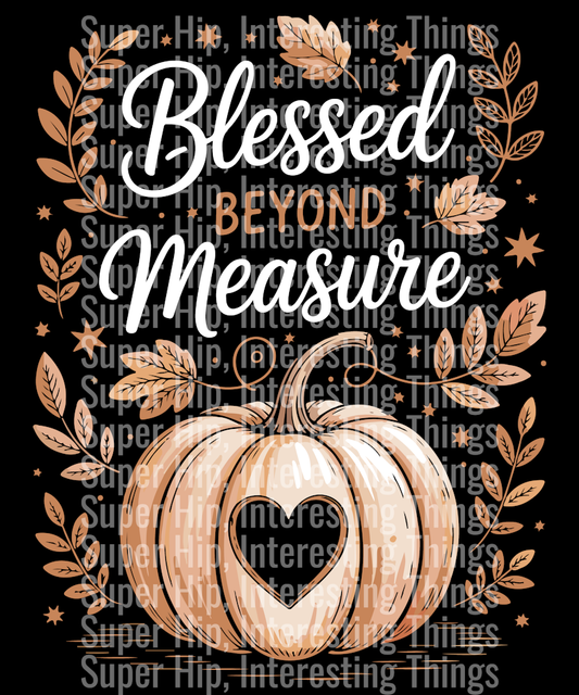 Blessed Beyond Measure Thanksgiving Tee