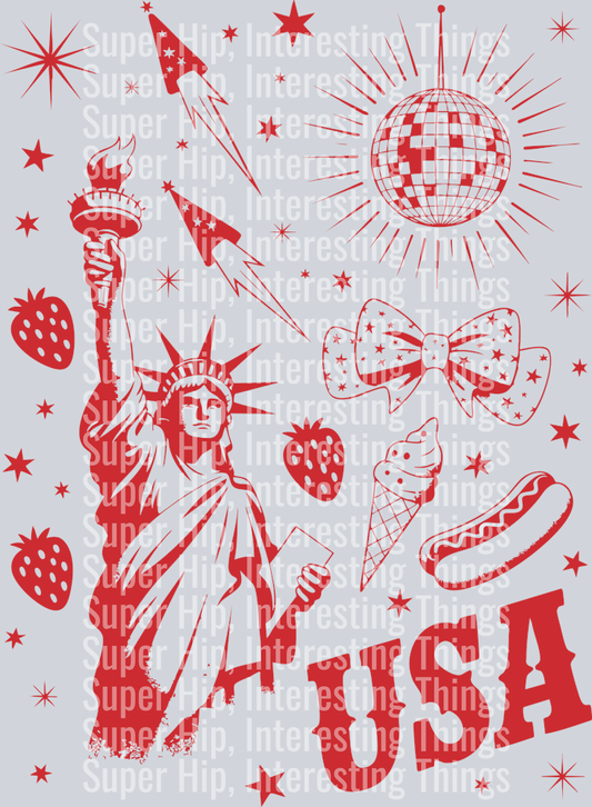 4th of July Doodle