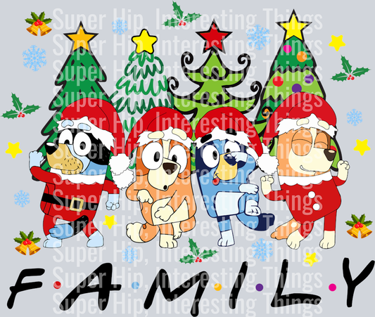 Bluey Friends Family