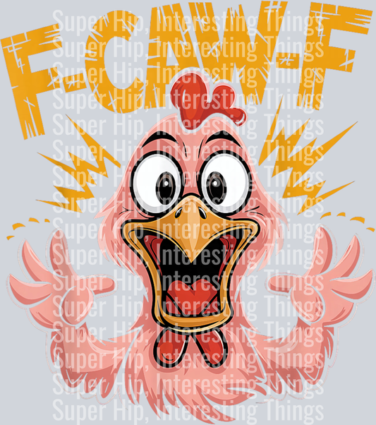 F Caw F Chicken Funny FCawF Rooster F-Caw-F Chicken T-Shirt