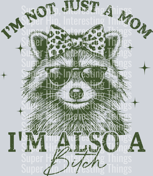 I'm not just a mom (green)