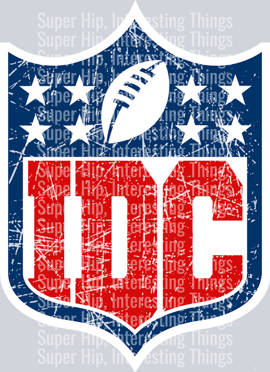 IDCFunnyFootballNFLSpoofGrunge