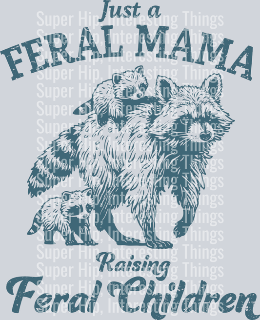 Feral Mama (blue)